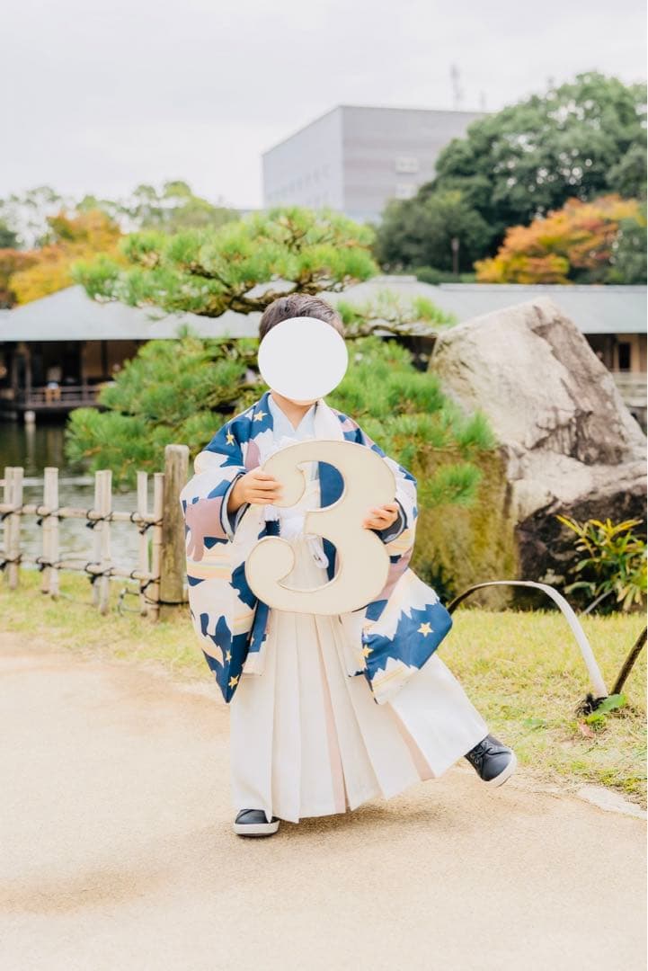 美品　七五三　袴　男の子　3歳　10点セット