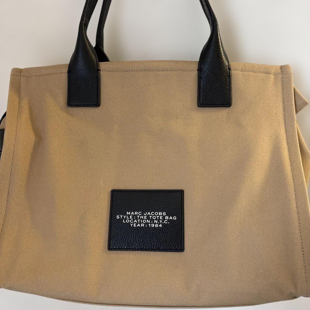 MARC JACOBS THE TOTE BAG ベージュトートバッグ大