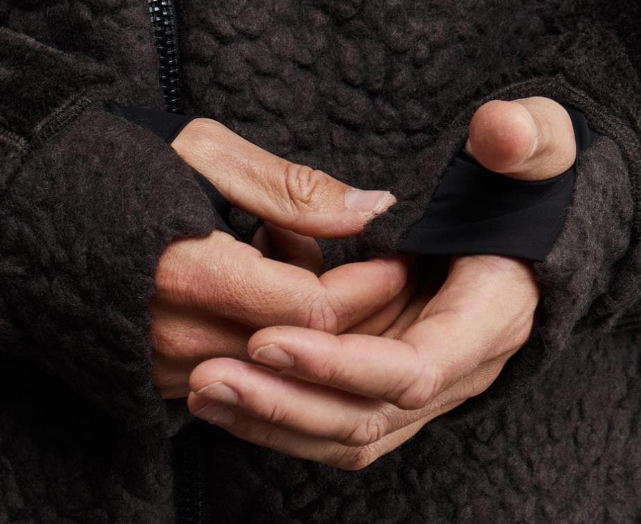 Vollebak Fleece L アイスエイジ ジップフリース パーカー