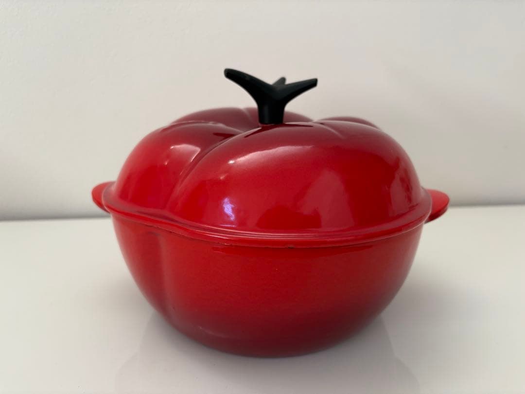 廃番　激レア！ルクルーゼ ココットトマト　キャセロール　赤