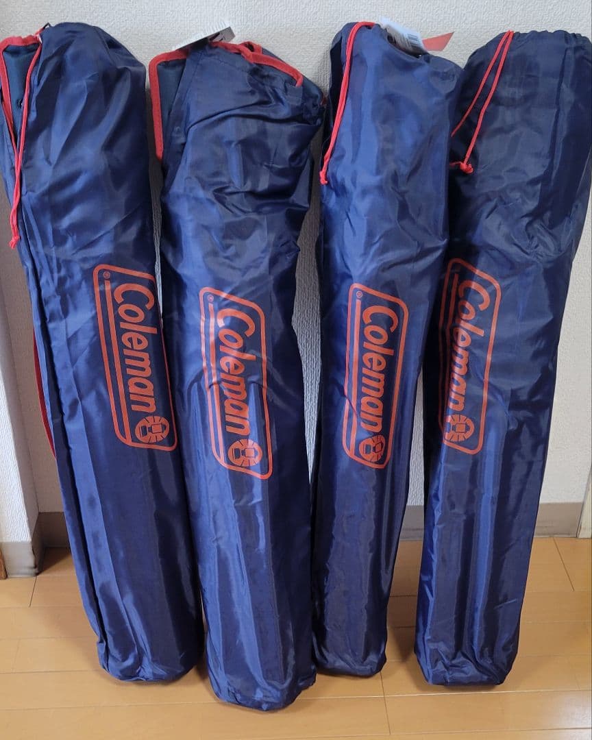 【新品４脚セット】Coleman ディレクターズチェア (ネイビー)
