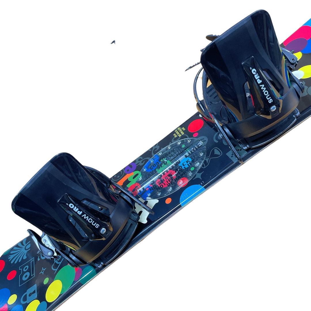 スノーボード2点セット「SLQ」100cm ジュニア キッズ