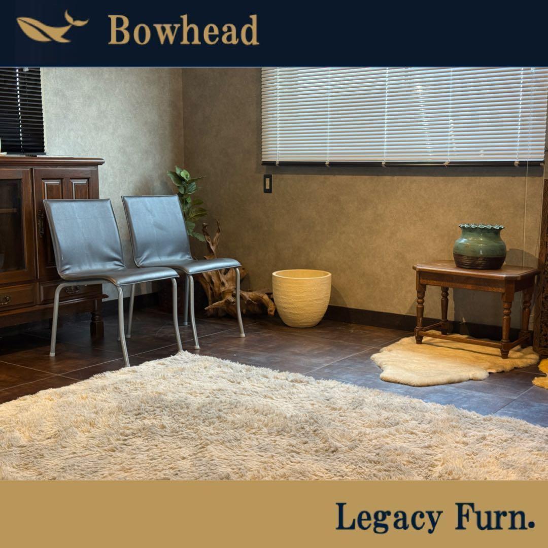 ①リーンロゼ　ligne roset ブラック　レザーチェア　2脚セット　YZ