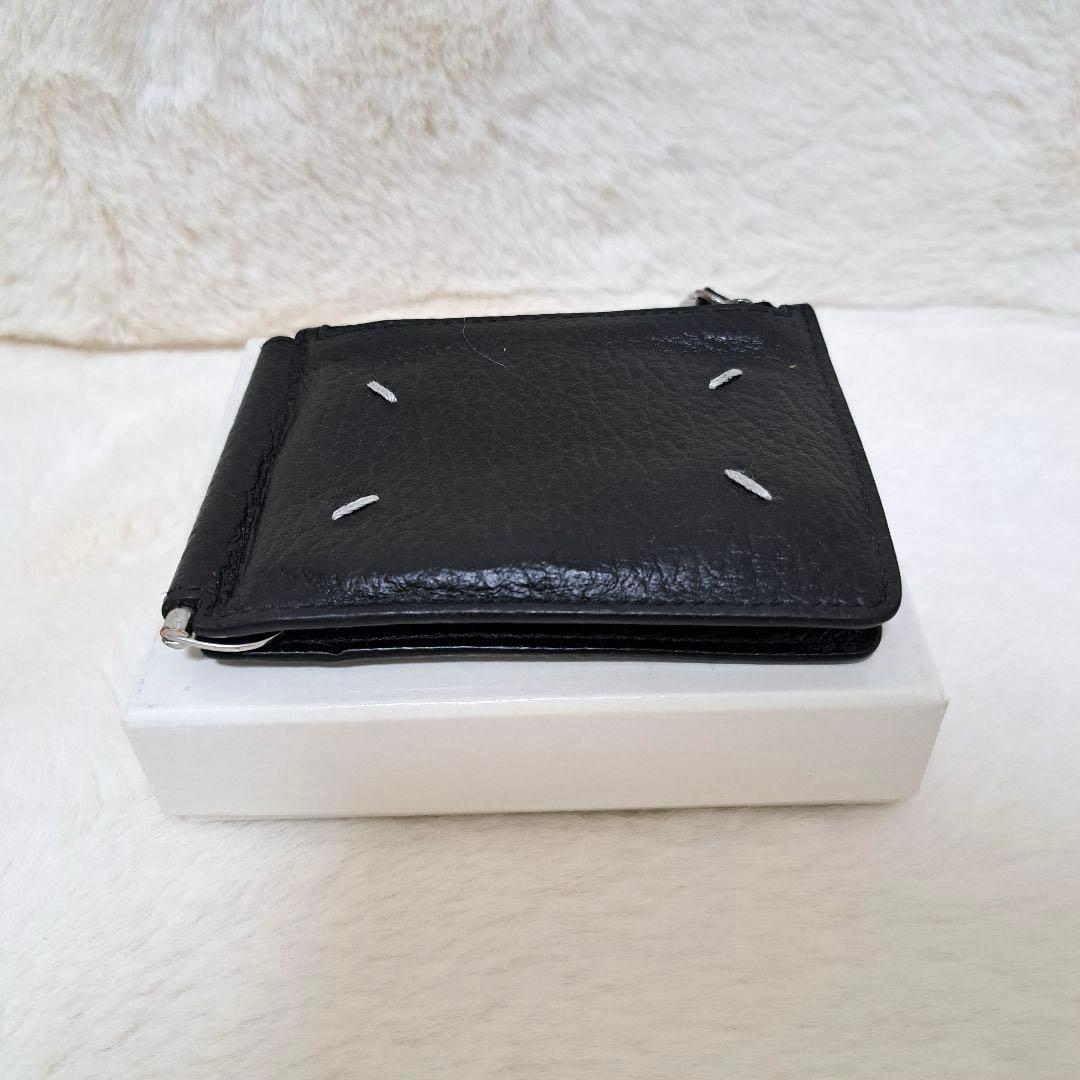✨付属品完備✨マルジェラ　マネークリップ　小銭入れ　ケース　ステッチ