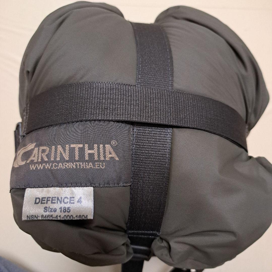 【美品】CARINTHIA DEFENCE 4 寝袋 サイズ185