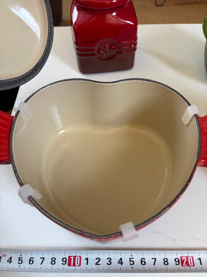 ル・クルーゼ　LE CREUSET カラフルポットセット ハニーポット付き