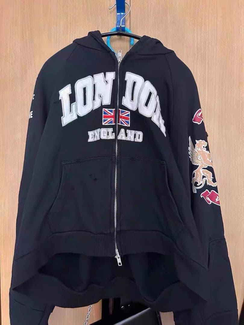 トップス Grailz Project G/R London Zip-up Hoodie