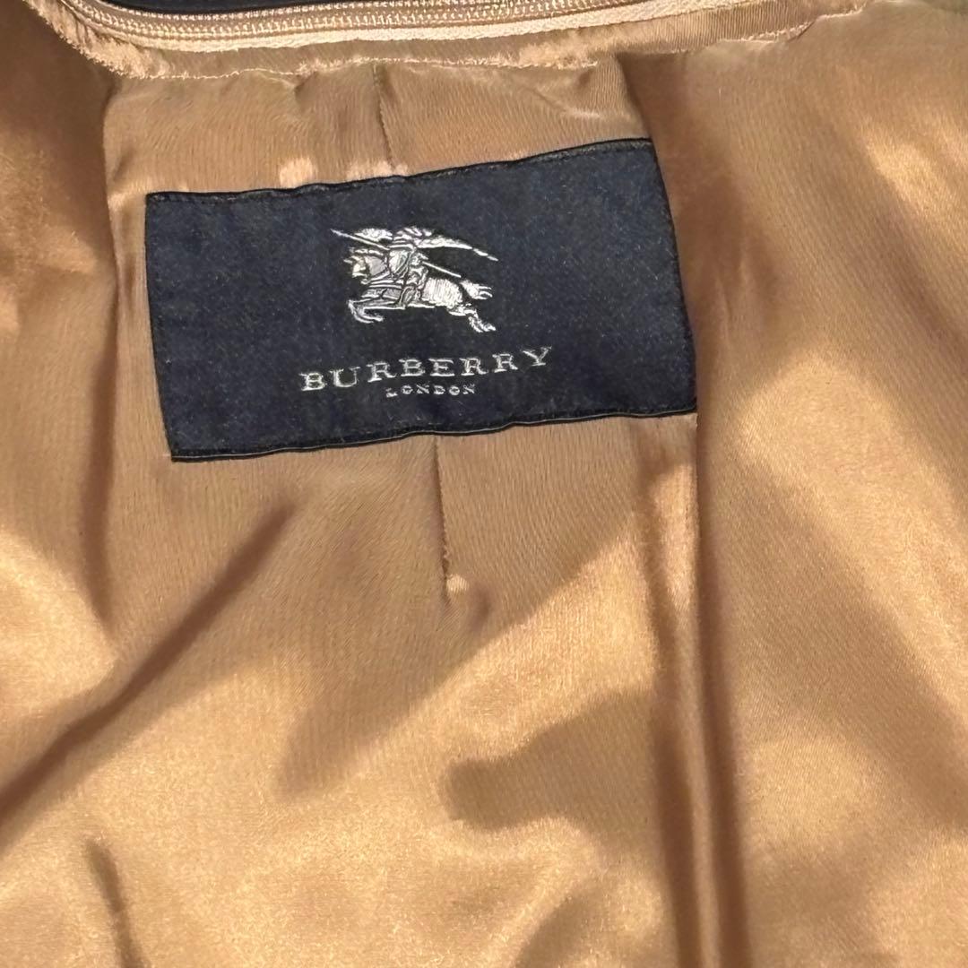 バーバリーロンドン ダウンライナー付きフーデットステンカラーコート　2way