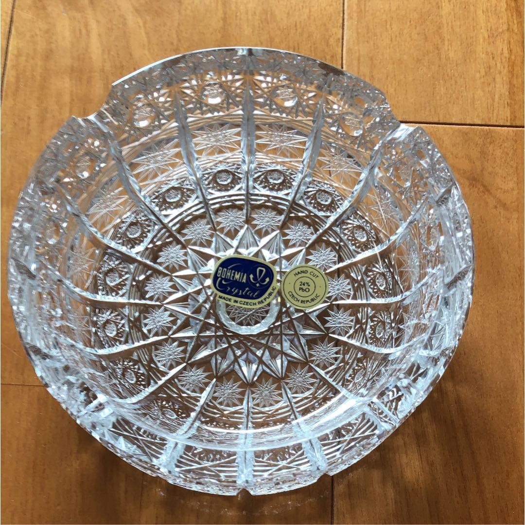 ボヘミアクリスタル 灰皿