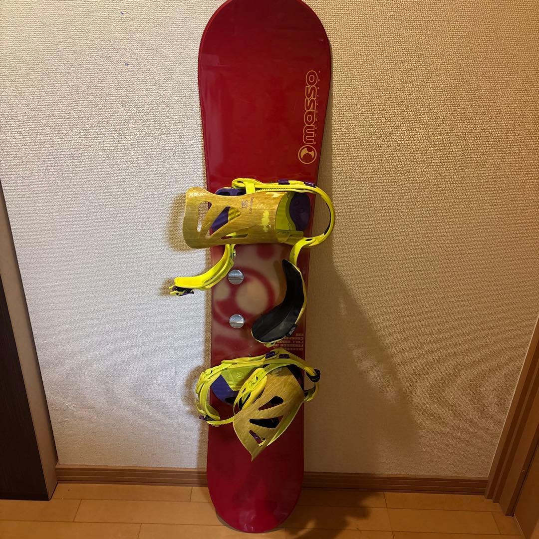 【セット】mosso スノーボード 135cm / FLUX DS ビンディング