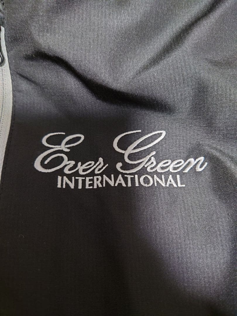 未使用級✨エバーグリーン ライトフーディージャケット 中綿入りダウン 黒 M