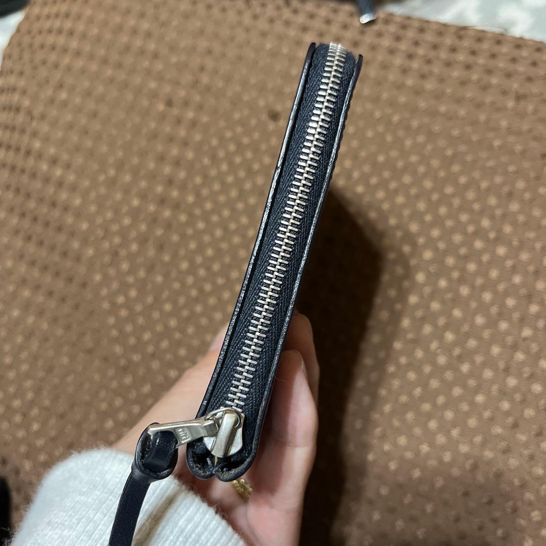 ホワイトハウスコックス L時 ファスナー 財布 ミニ財布 薄い財布