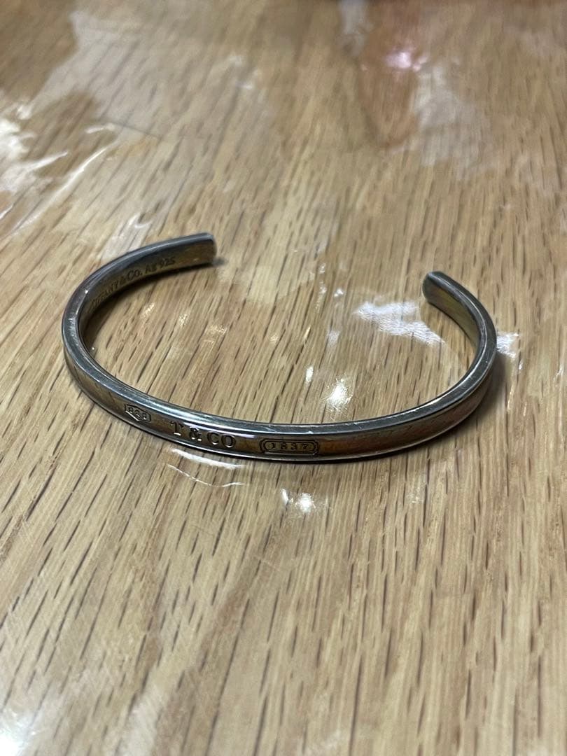 【Tiffany&Co】ヴィンテージ　Tiffany カフナロー1837バングル