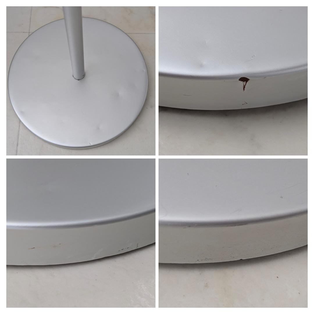 ビンテージ 無印 90年代 スチールメッシュ×アルミ スタンドライト 照明 希少