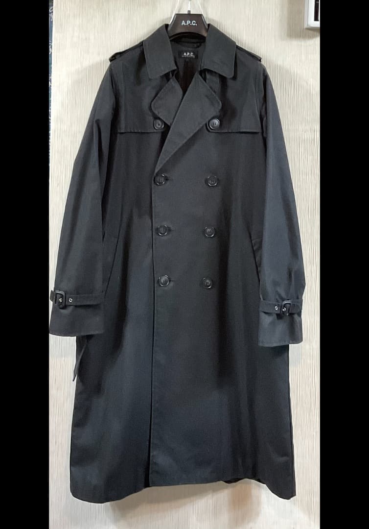 A.P.C. アーペーセー　オイルコーティングトレンチコート　初期