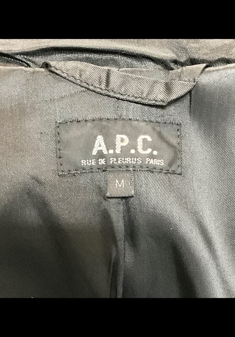 A.P.C. アーペーセー　オイルコーティングトレンチコート　初期