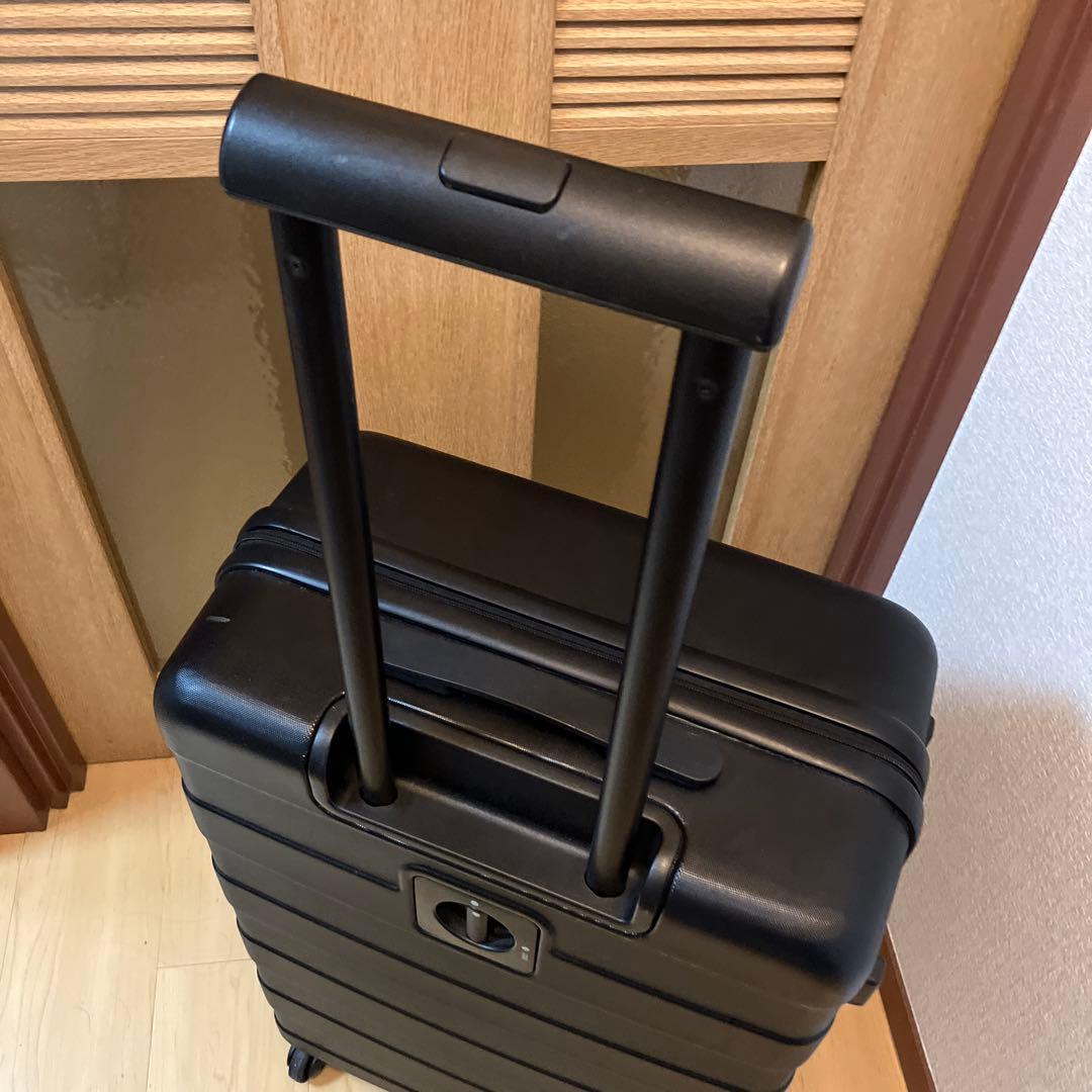 無印良品　バーを自由に調節できるキャリーケース 60L G3S-105 ブラック