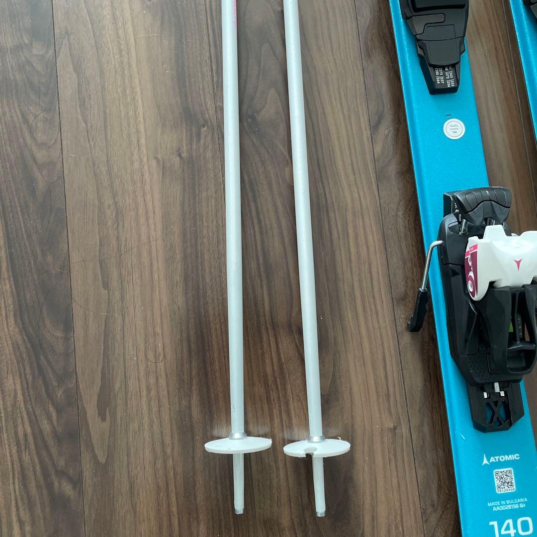 ATOMIC REDSTER GIRL 140cm ポール付き