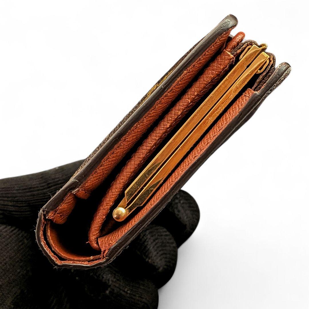 良品 ルイヴィトン モノグラム ポルトモネ ビエ ヴィエノワ 折り財布 がま口