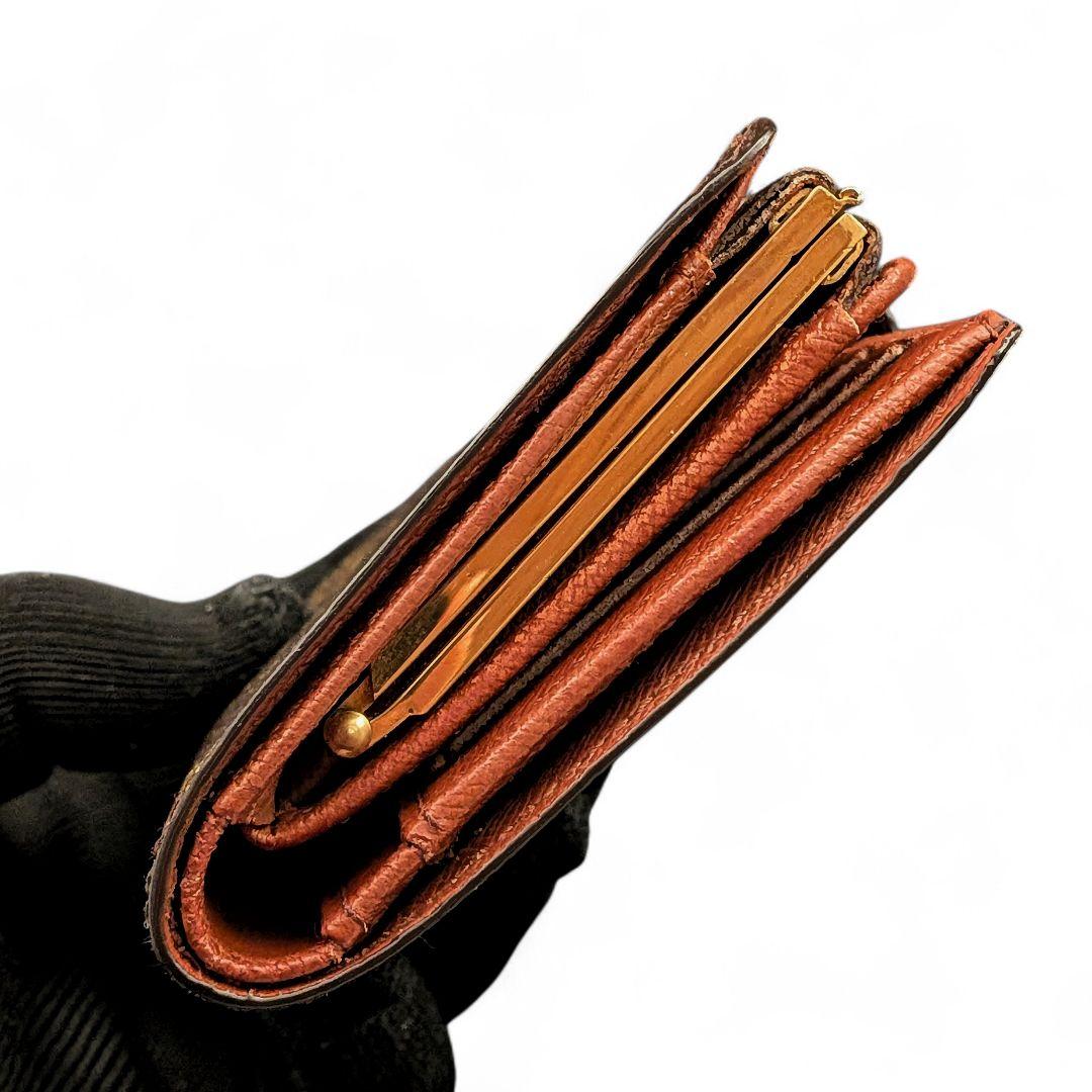 良品 ルイヴィトン モノグラム ポルトモネ ビエ ヴィエノワ 折り財布 がま口