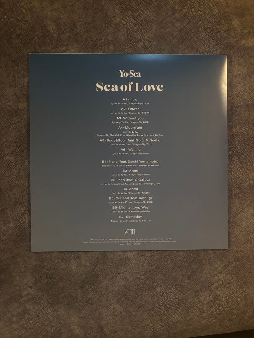 Yo-Sea Sea of Love 青色レコード