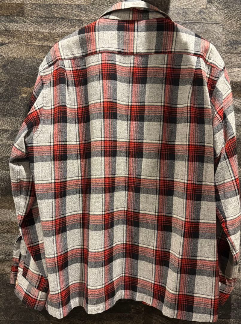 ARROW ヴィンテージ　オンブレ　60s 開襟シャツ USA