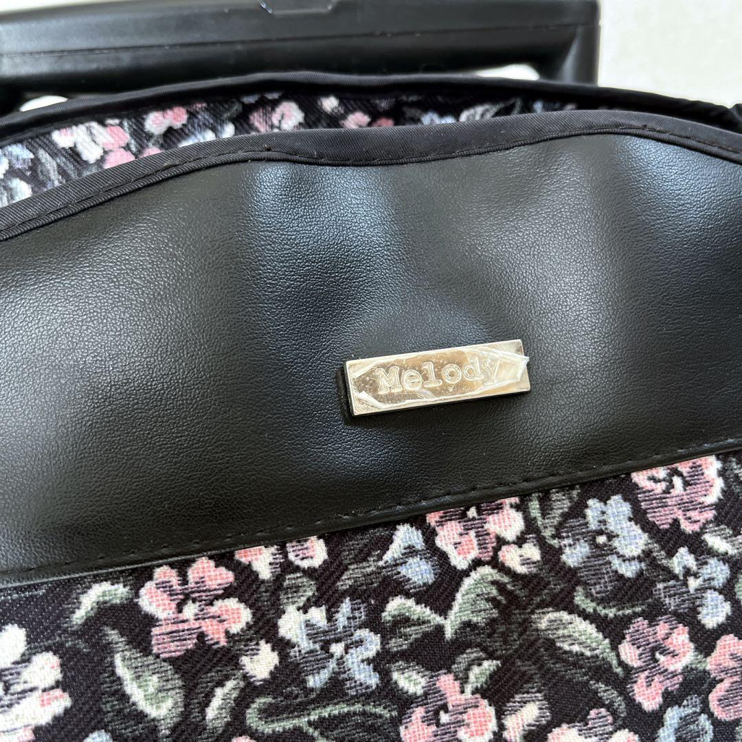 美品✨島製作所 ショッピングカート　サイドカー　メロディスムーズST 花柄　軽量