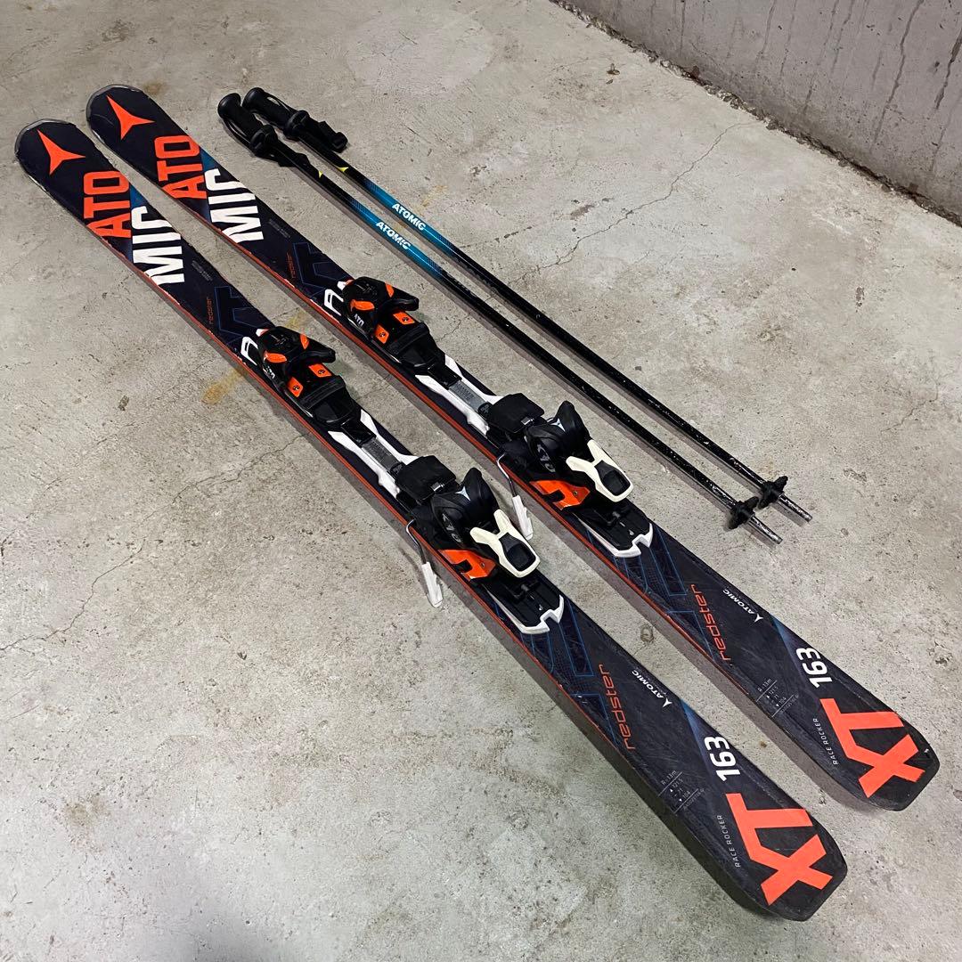 ATOMIC REDSTER XT 163 ストック　オガサカ　キャリーバッグ付