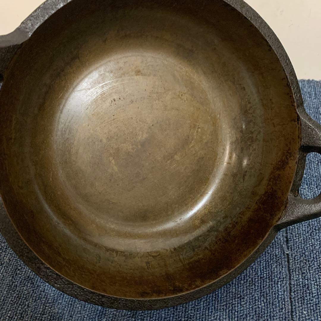 久慈砂鉄　天ぷら鍋　山王堂　南部鉄器　31センチ