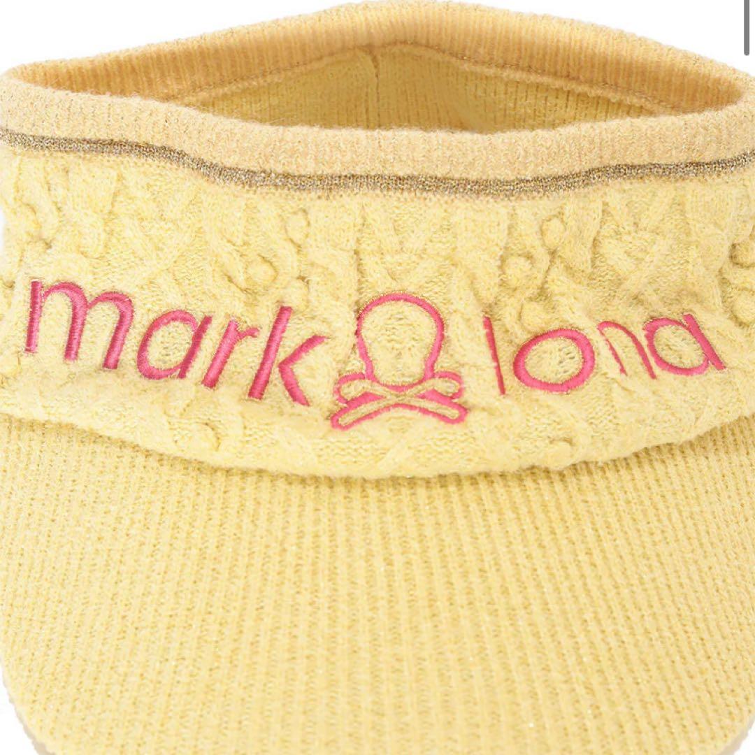 新品タグ付き♡マークアンドロナ♡ニットサンバイザー♡ブラック