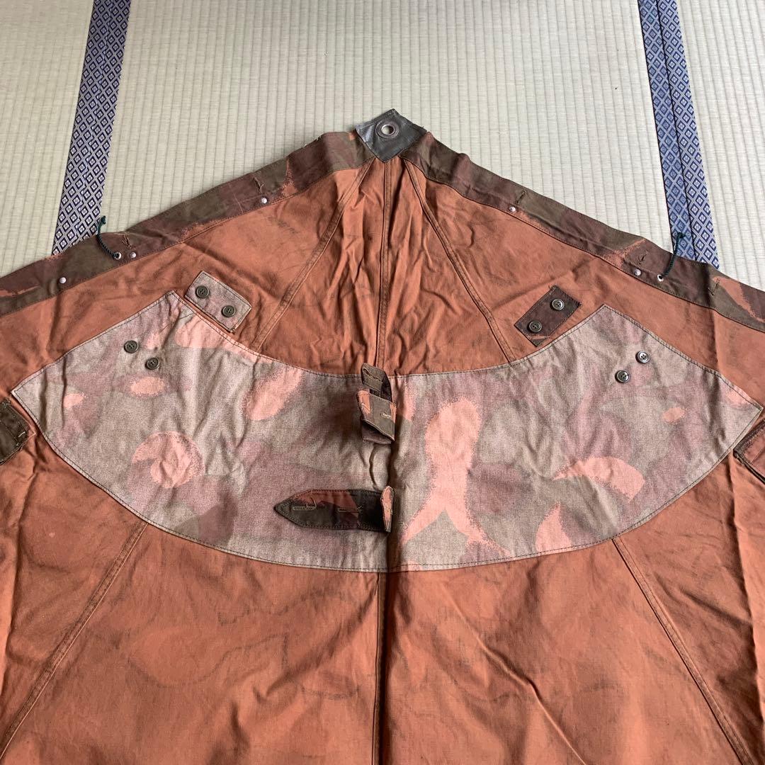 さ*く様 【人気軍幕】美品 1990年 ハンガリー ハリケーンカモ×2枚 1枚レ