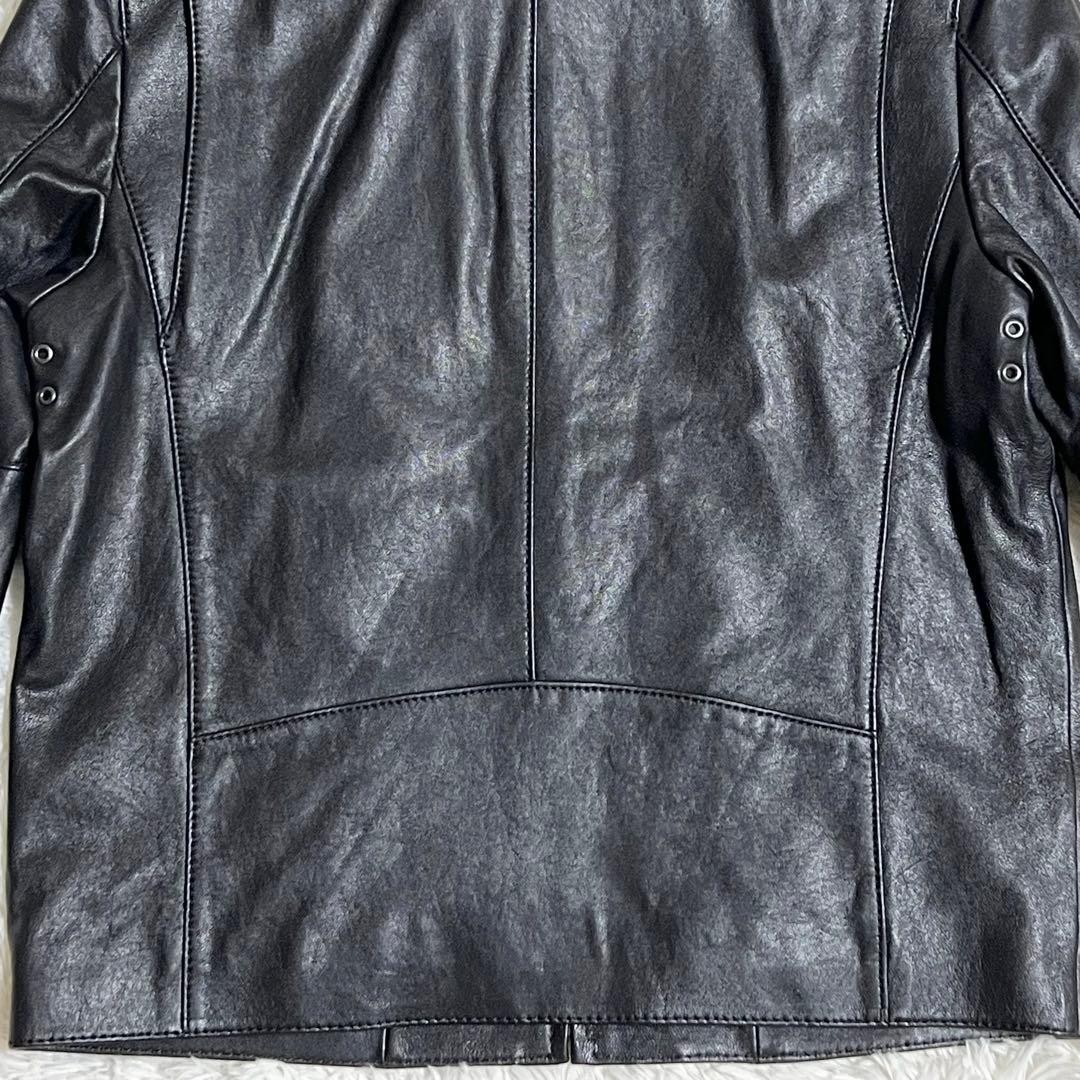 【美品】COACH lether lamb jacket archive 羊革