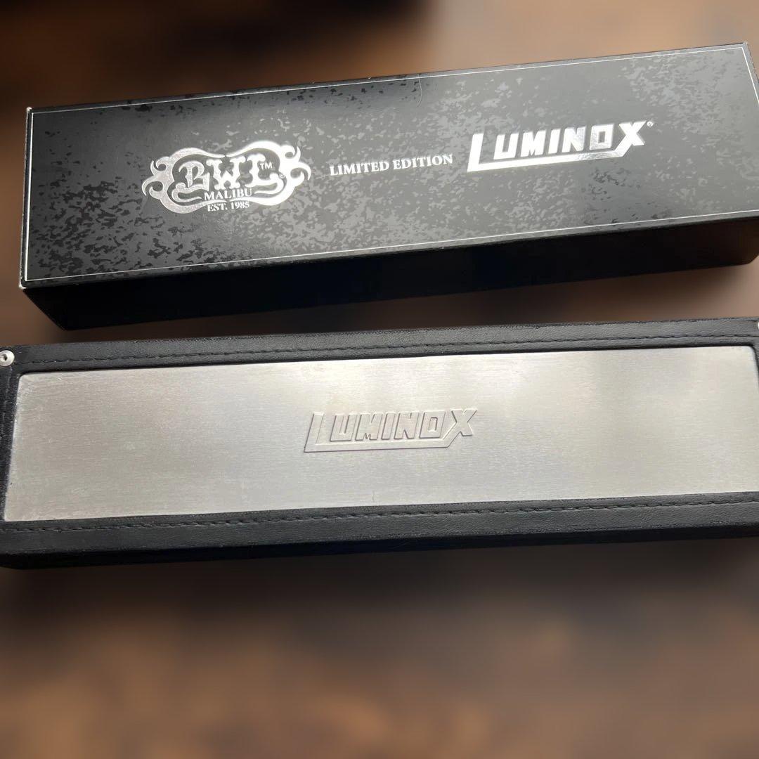【美品】ビルウォールレザー×ルミノックス 200本限定コラボ第1弾 時計