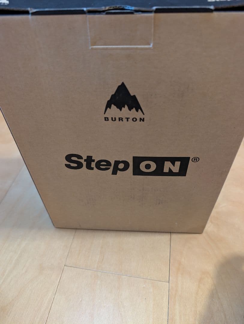 メンズ　バートン ステップオン スプリット バインディング　ブラック　S