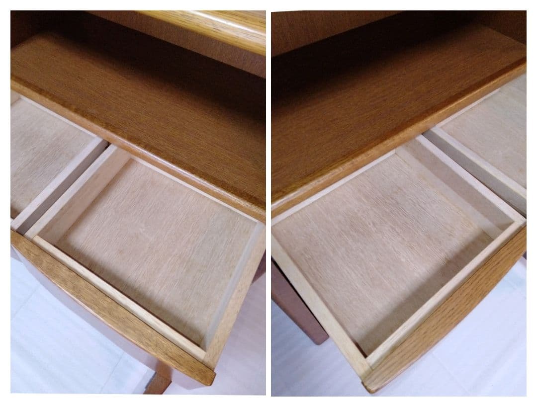 【展示美品】浜本工芸 HAMAMOTO 電話台 FAX台 飾り棚 サイド