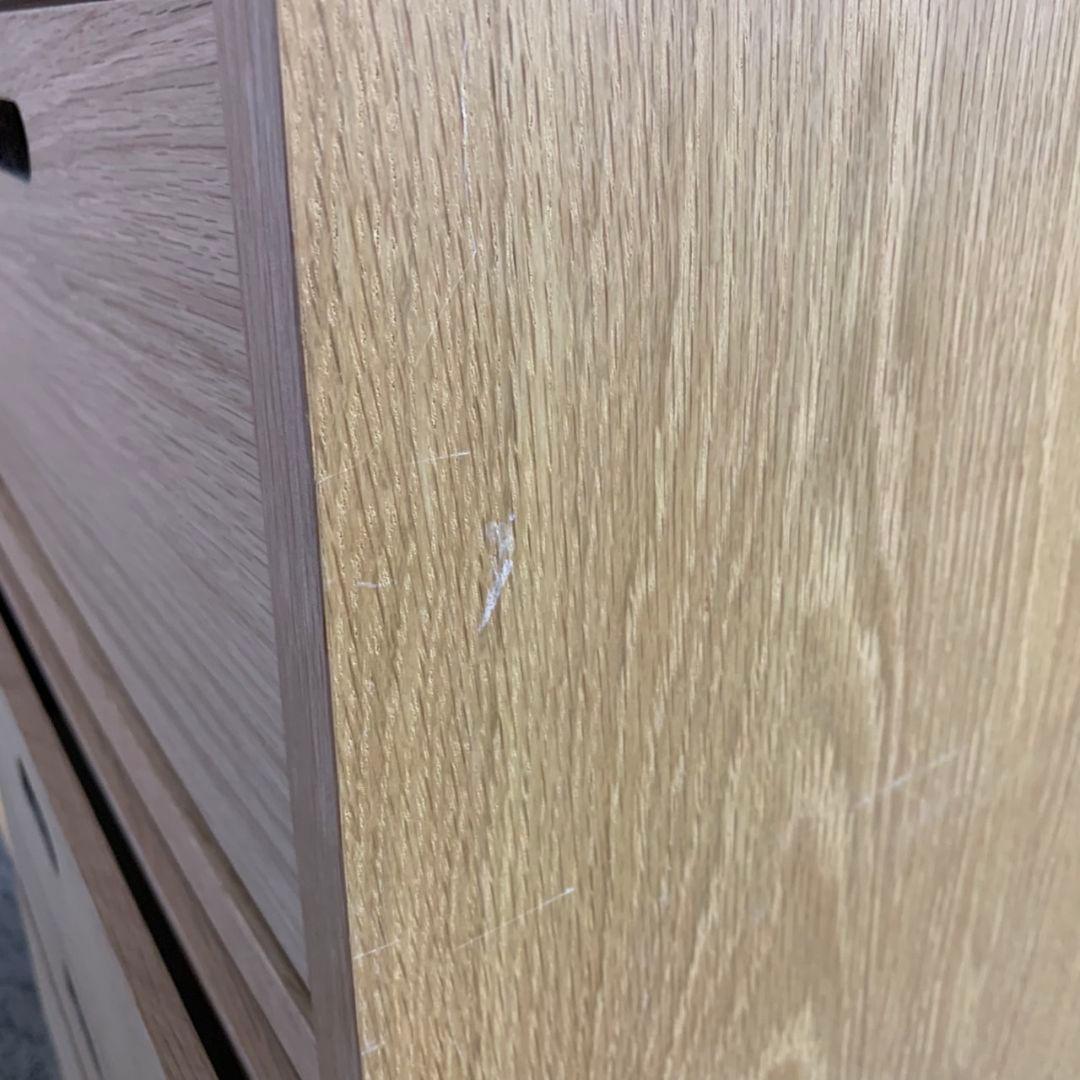 J428 無印良品 MUJI スタッキングシェルフ チェスト 天然木