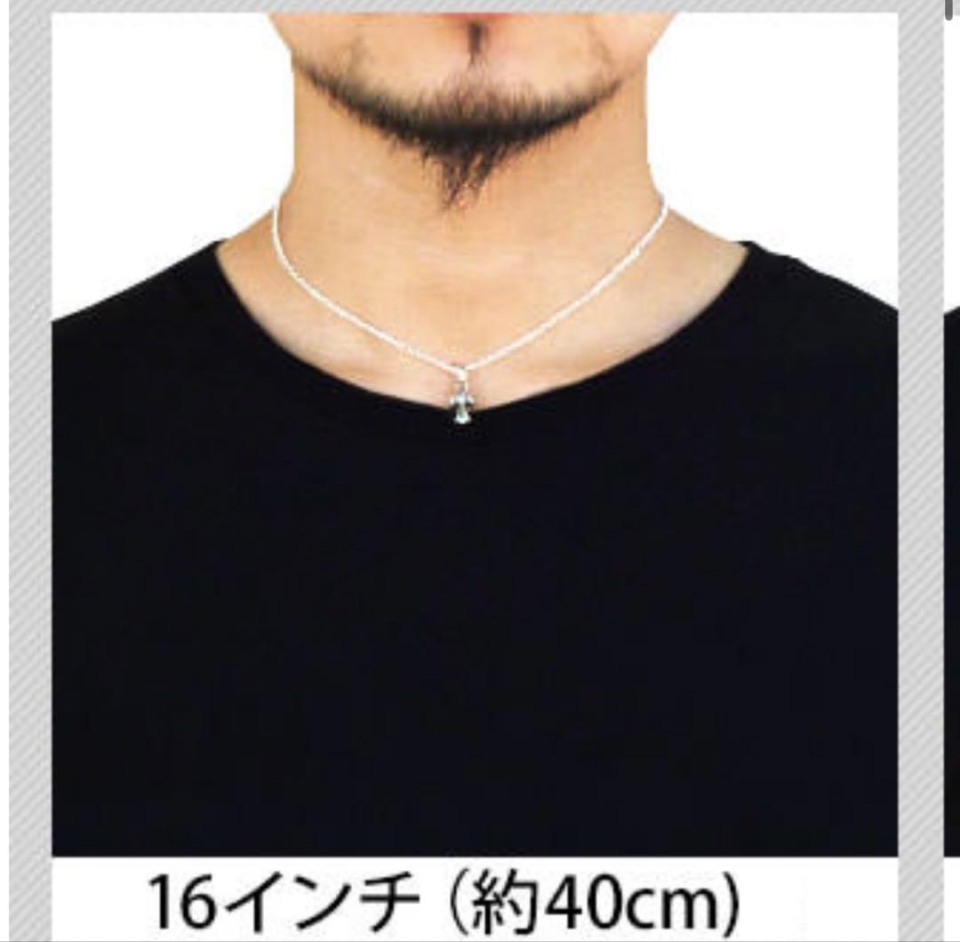 クロムハーツ シルバー ロールチェーン ネックレス 42センチ　訳あり