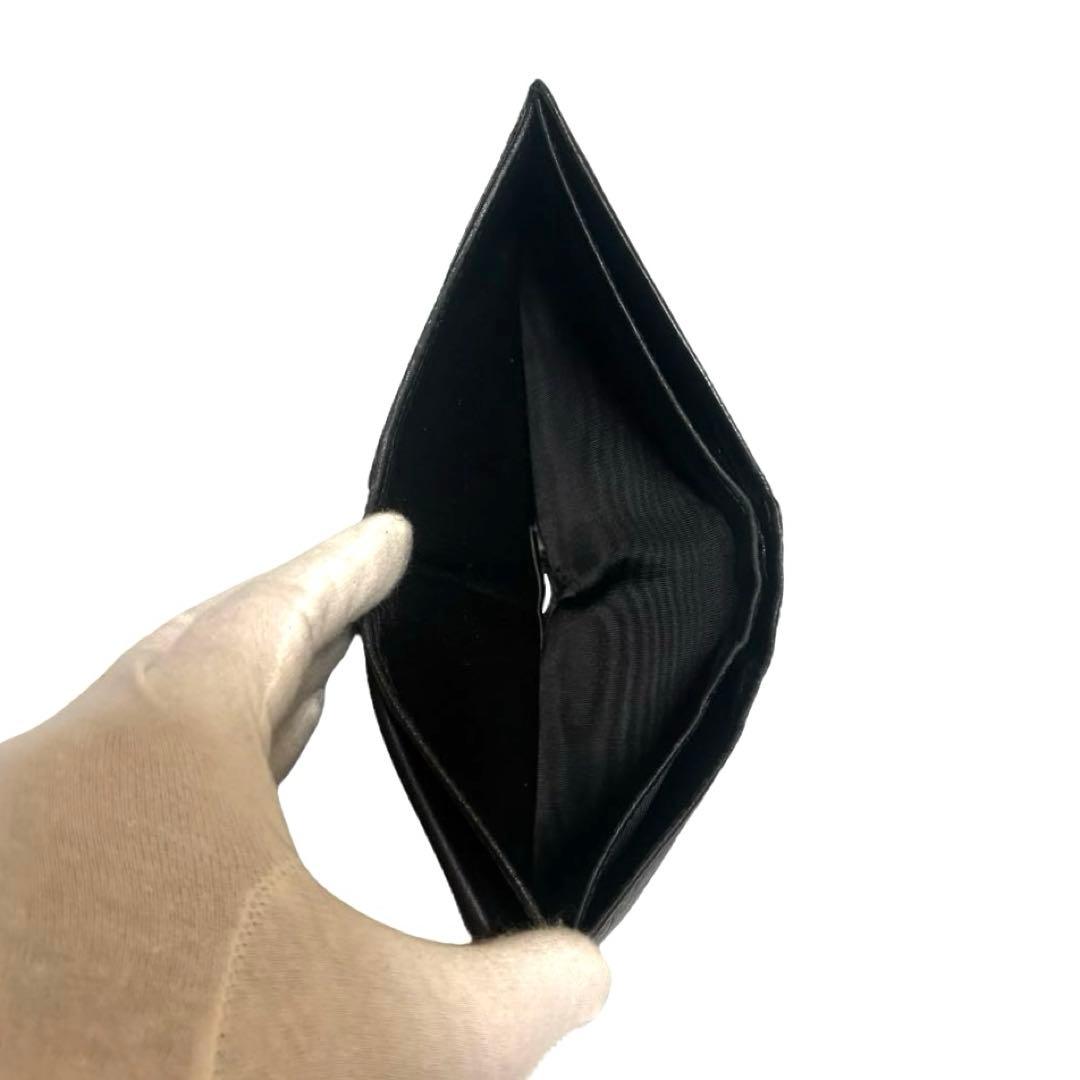グッチ　長財布　シマレザー　ブラック　GG柄　インターロッキング　ロゴプレート