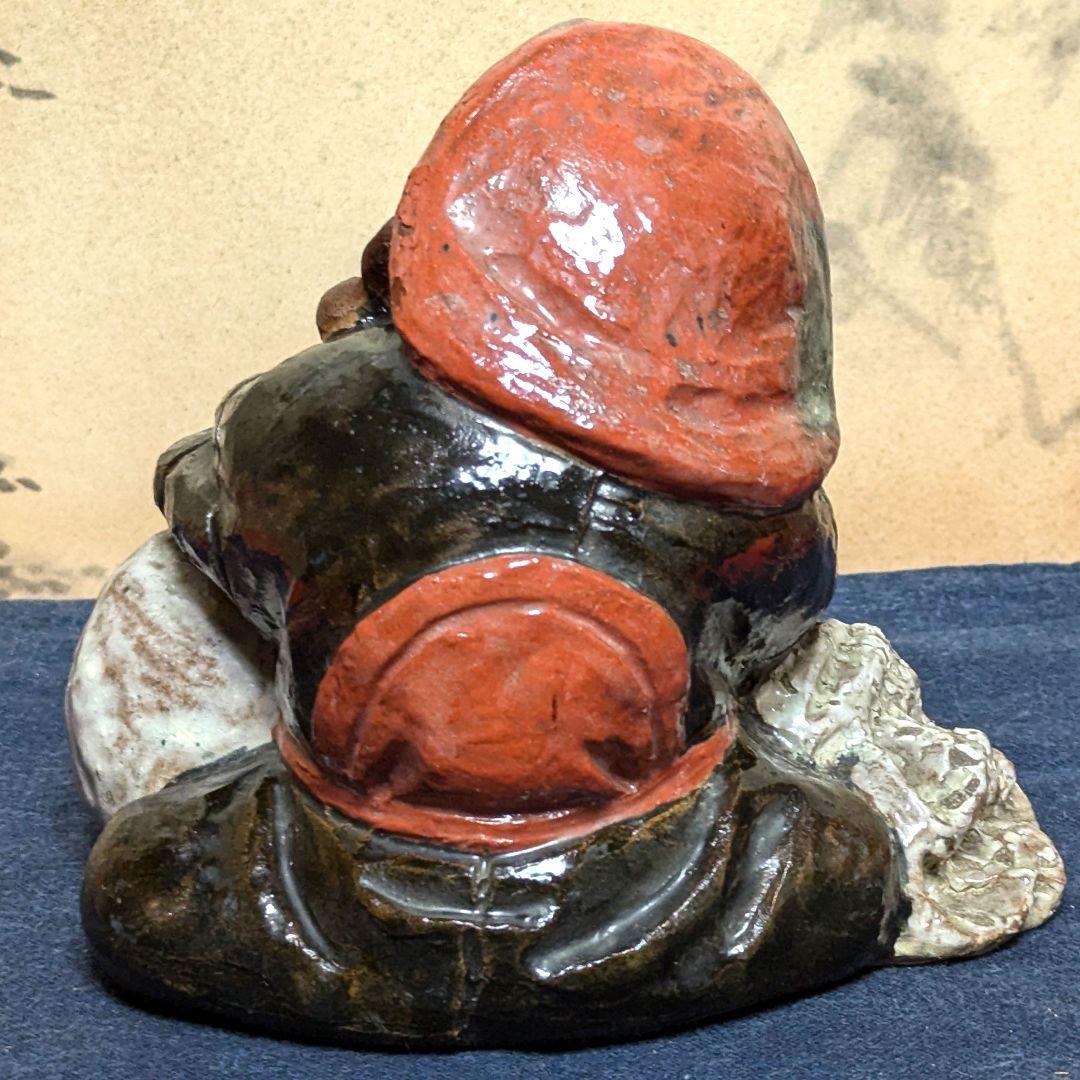 大黒天　史甫作　骨董品　アンティーク