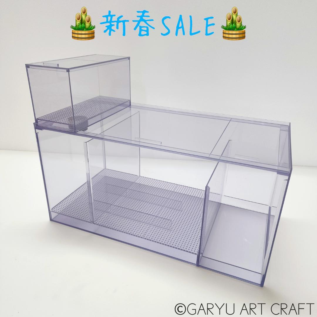 ❆最終1台❆新春SALE❆3層式濾過槽□550×300×300h□ウールボックス