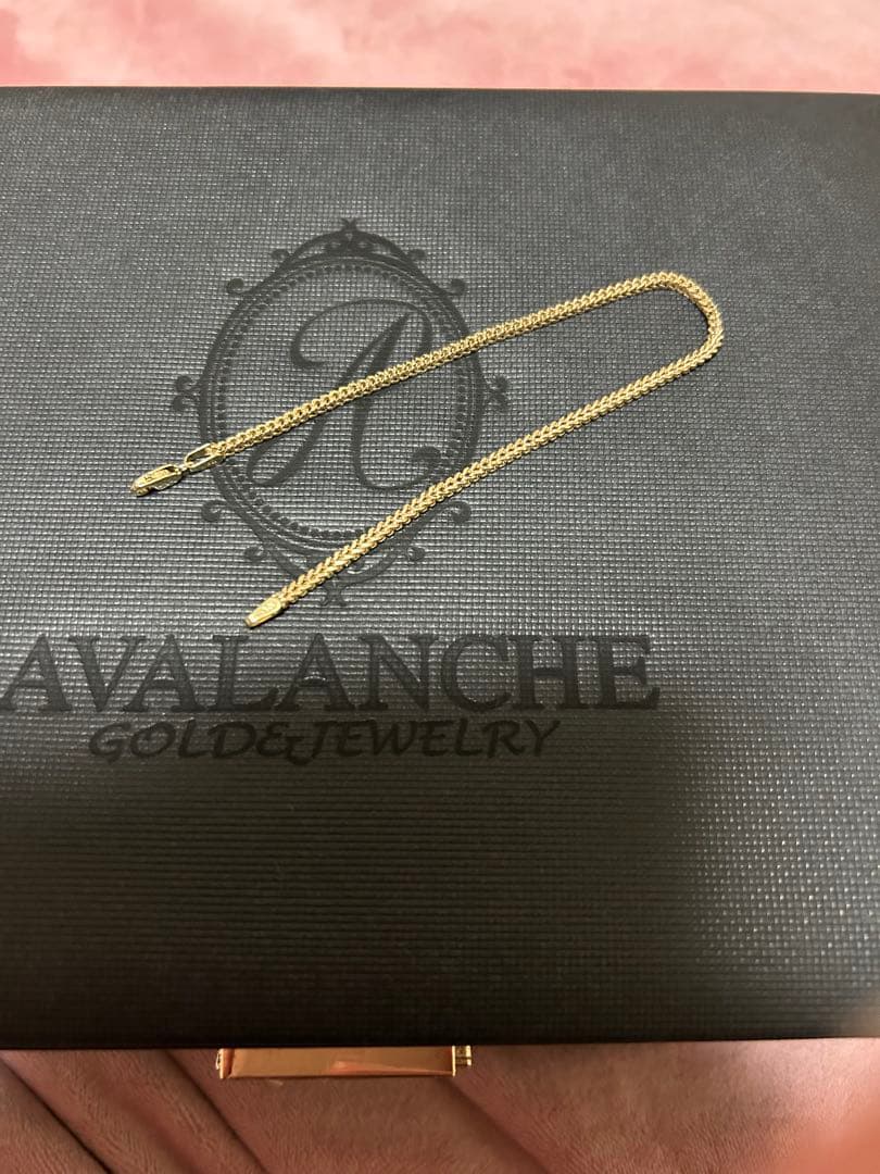 AVALANCHE 10Kイエローゴールド フランクリンブレスレット