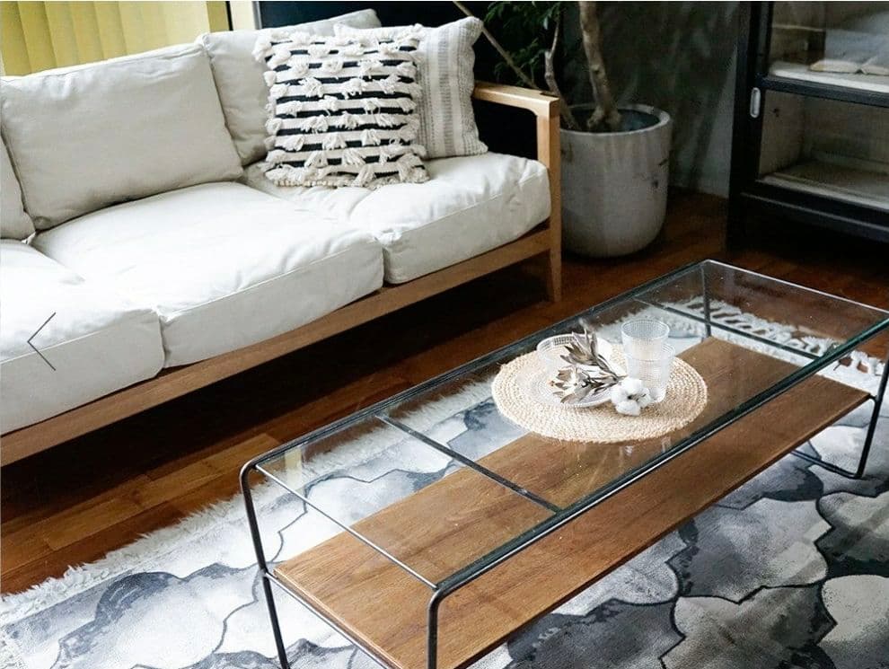 a.depeche アデペシュ センターテーブル ローテーブル