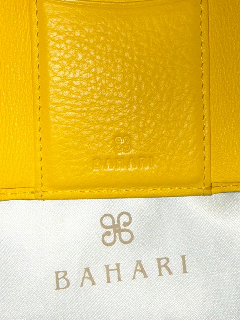 BAHARI ガルーシャ 三つ折り ミニ財布