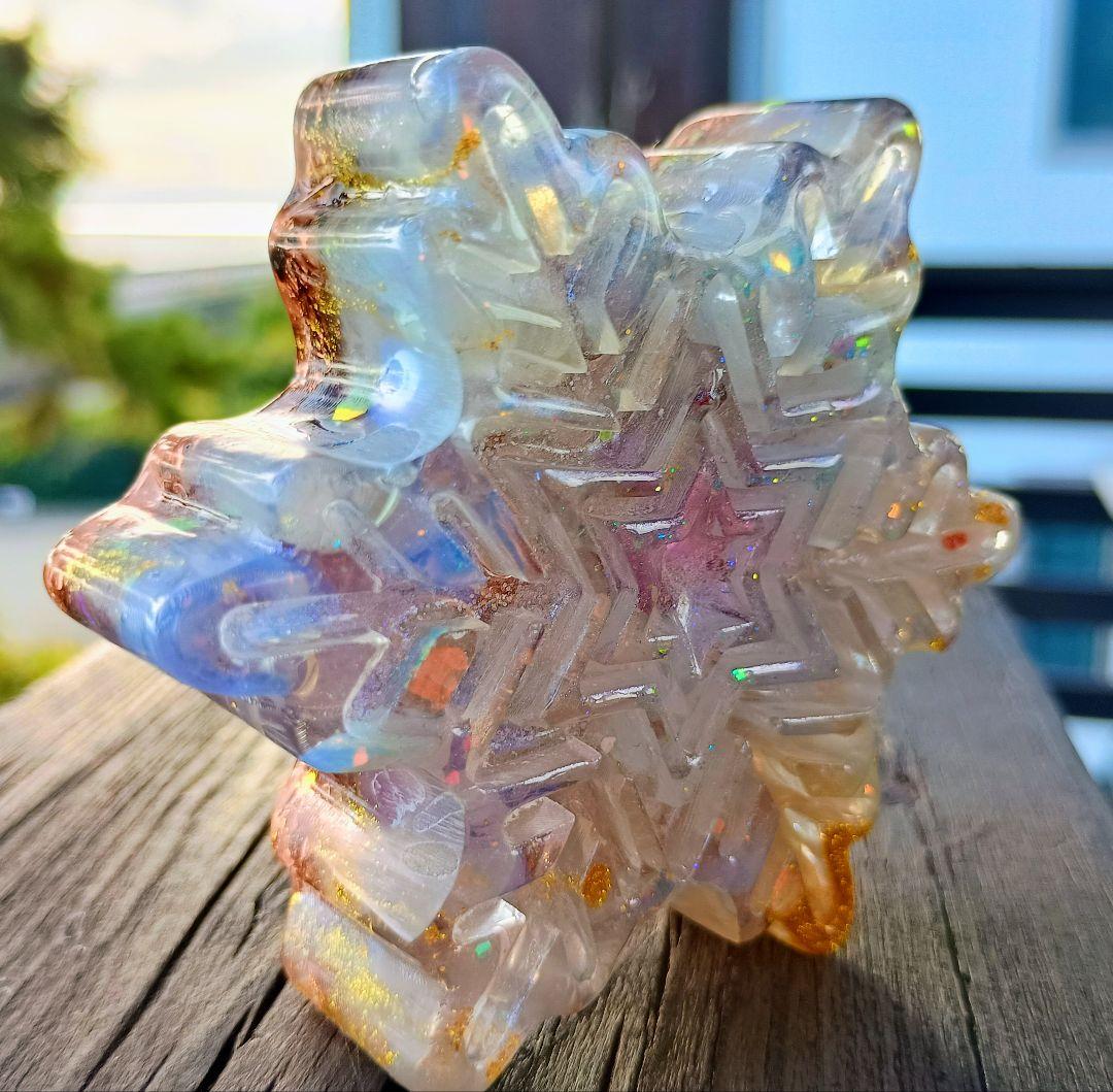 雪の結晶✧WHITE✧オルゴナイト♥容音さま♥専用です