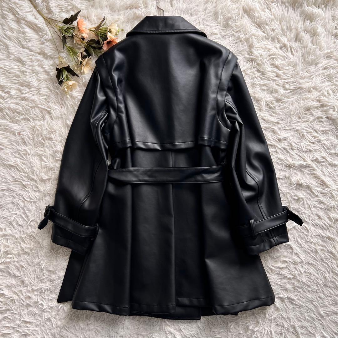 タグ付き THETOE Brooklyn short trench coat