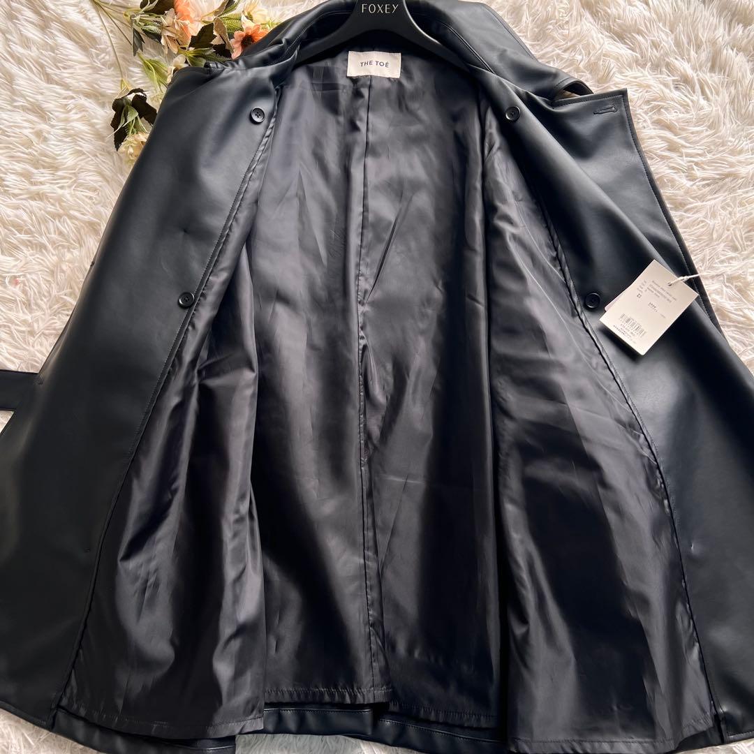 タグ付き THETOE Brooklyn short trench coat