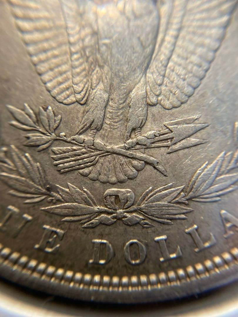 PCGS NCG アンティーク 銀貨　古銭　モルガンダラー　2枚セット