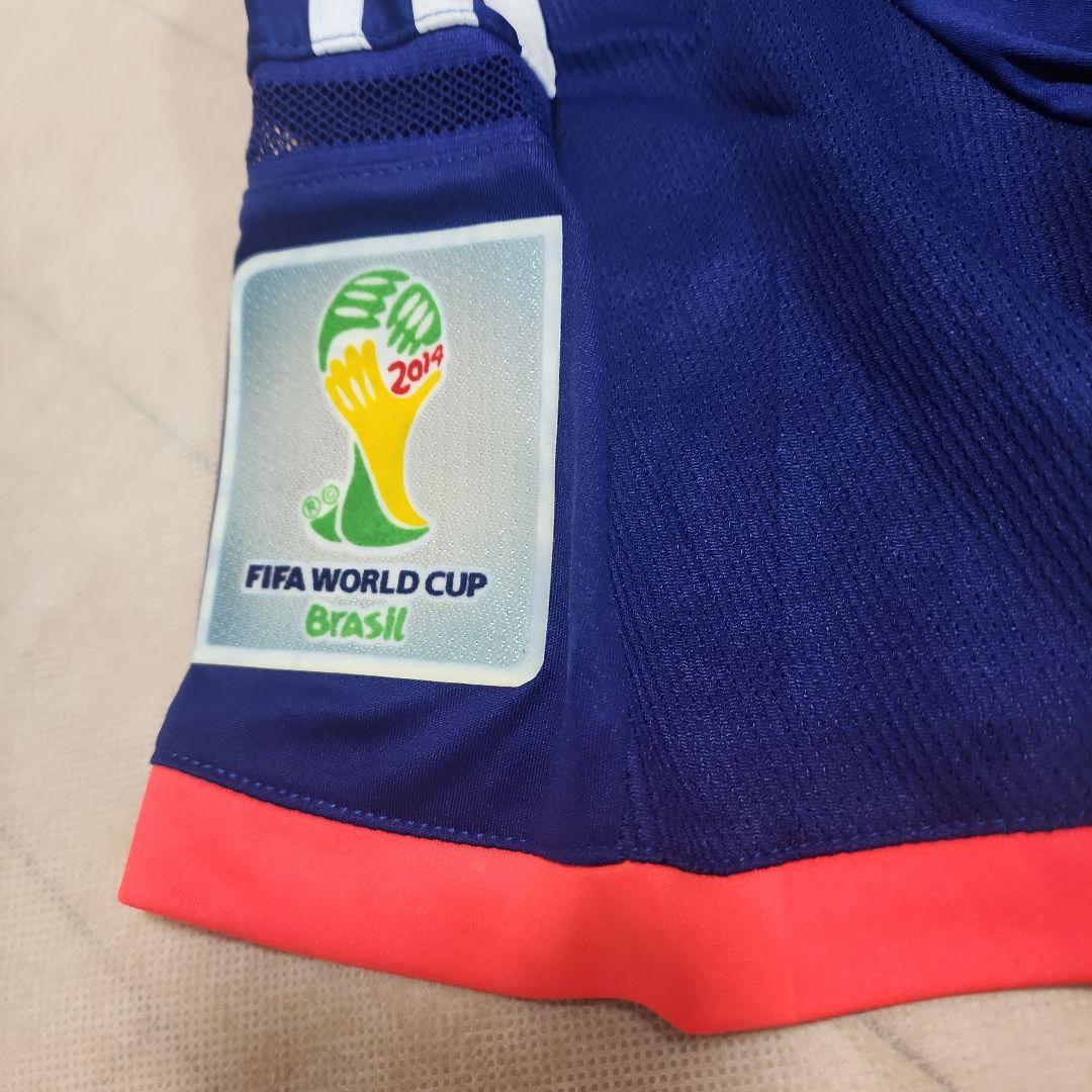 2014W杯 日本代表ユニフォーム 本田圭佑 マッチデイ他パッチ付 新品タグ付