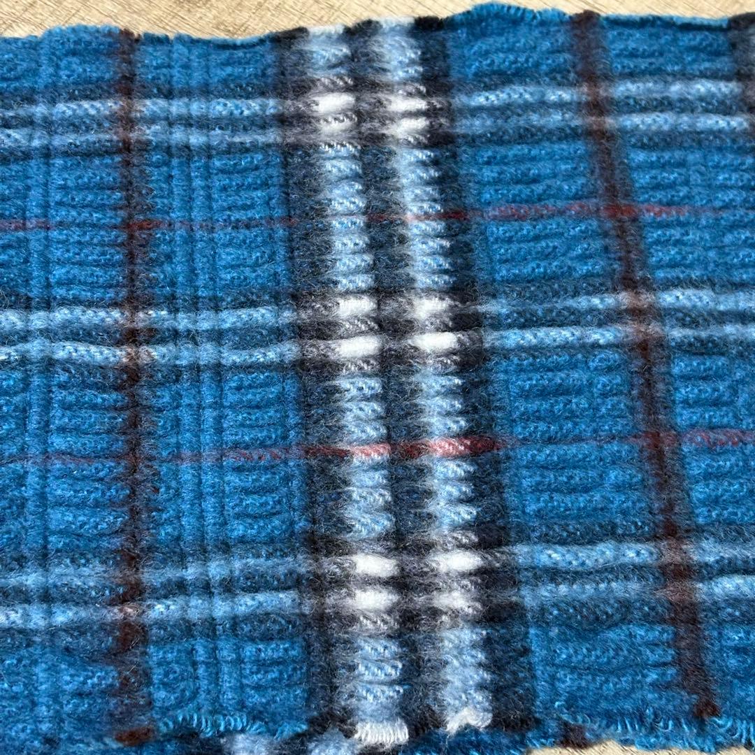 BURBERRY LONDON カシミヤ ウール混 ノバチェック ストール