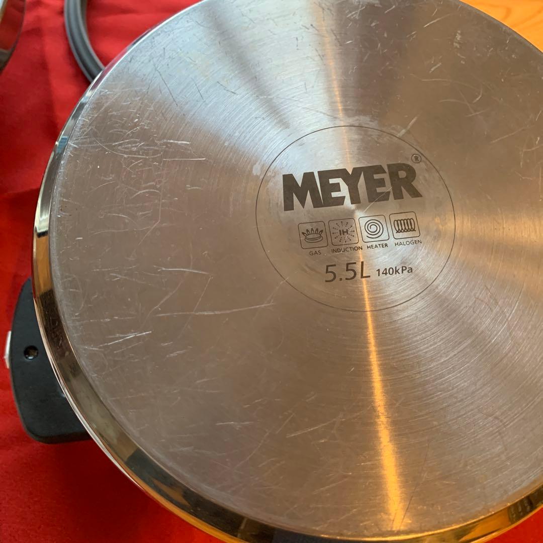MEYER 圧力鍋 5.5L ハイプレッシャークッカー